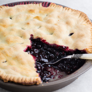 blueberry pie