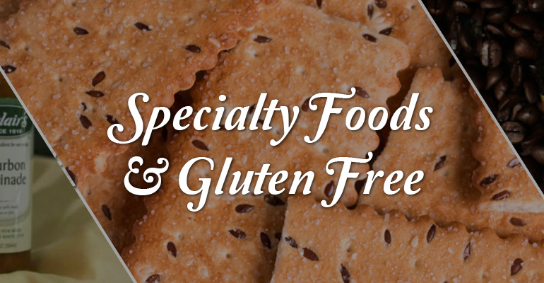 Specialty foods and Gluten Free